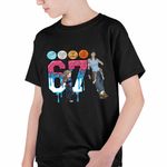 Fashion, accesorii si bijuterii - Copii - Imbracaminte copii - Tricouri copii - Tricou Copii Baieti Avatar Zootopia Judy Six Seven 67 Cele 4 Elemente, negru, marime S Copii - Infinity.ro