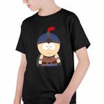 Fashion, accesorii si bijuterii - Copii - Imbracaminte copii - Tricouri copii - Tricou Copii Baieti South Park Ranger Stan Marshwalker, negru, marime S Copii - Infinity.ro