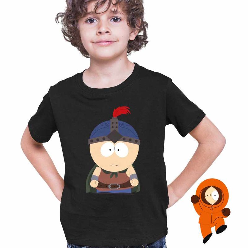 Fashion, accesorii si bijuterii - Copii - Imbracaminte copii - Tricouri copii - Tricou Copii Baieti South Park Ranger Stan Marshwalker, negru, marime S Copii - Infinity.ro
