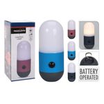 Sport si Outdoor - Camping - Articole solare camping - Lampi si lanterne camping - Lampa camping cu 3 intensitati de lumina, 8 x LED, Redcliffs, culoare albastru - Infinity.ro