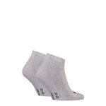 Fashion, accesorii si bijuterii - Barbati - Lenjerie si pijamale barbati - Sosete si ciorapi barbati - Set 2 perechi sosete scurte Calvin Klein Jeans 701228807 43-46 EU Gri - Infinity.ro