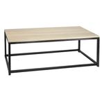 Casa si Gradina - Mobilier - Mese si birouri - Masute de cafea - Set 2 masute de cafea, stejar sonoma/negru, KASTLER NEW TYP 2 - Infinity.ro