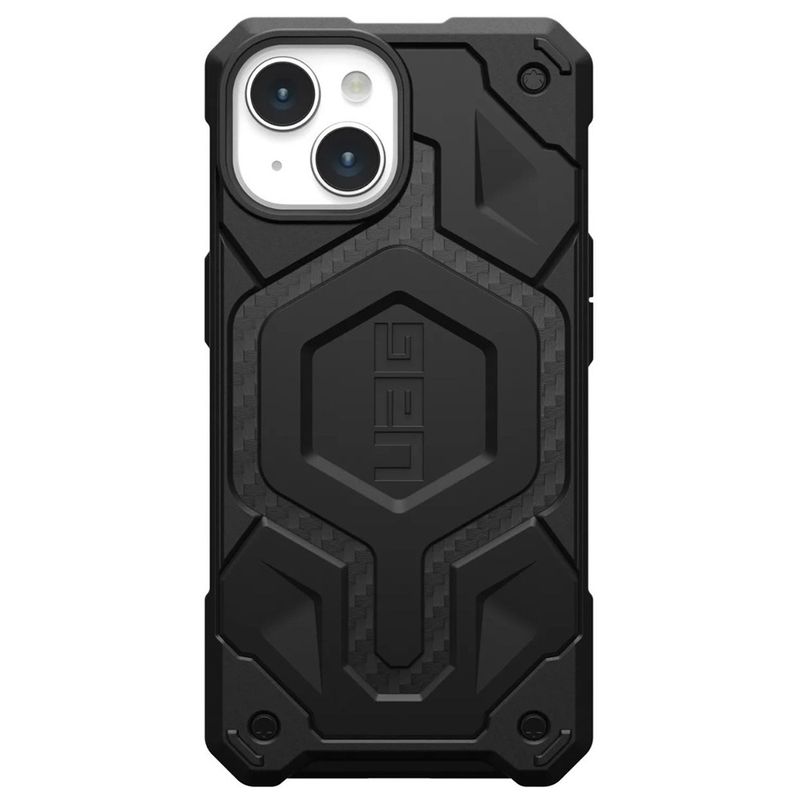 Laptop, Telefoane si Tablete - Telefoane mobile si accesorii - Accesorii Telefoane - Huse telefoane - Husa pentru iPhone 15 Plus - UAG Monarch Pro - Carbon Fiber - Infinity.ro