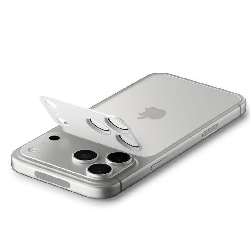 Laptop, Telefoane si Tablete - Telefoane mobile si accesorii - Accesorii Telefoane - Folii protectie telefoane - Folie Camera pentru iPhone 17 Pro - Spigen Glas.tR Optik EZ Fit Pro XL (AGL10647) - Silver - Infinity.ro