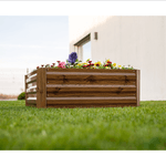 Casa si Gradina - Gradinarit si plante - Plante si ghivece - Ghivece si suporturi - Strat inaltat de gradina, maro, otel, NONKY TIP 3 - Infinity.ro