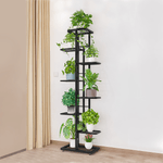 Casa si Gradina - Gradinarit si plante - Plante si ghivece - Ghivece si suporturi - Suport pentru flori din metal, gri inchis, BAMIR TIP 4 - Infinity.ro