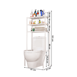 Casa si Gradina - Mobilier - Mobilier baie - Etajere baie - Raft deasupra toaletei, alb, REMIN - Infinity.ro