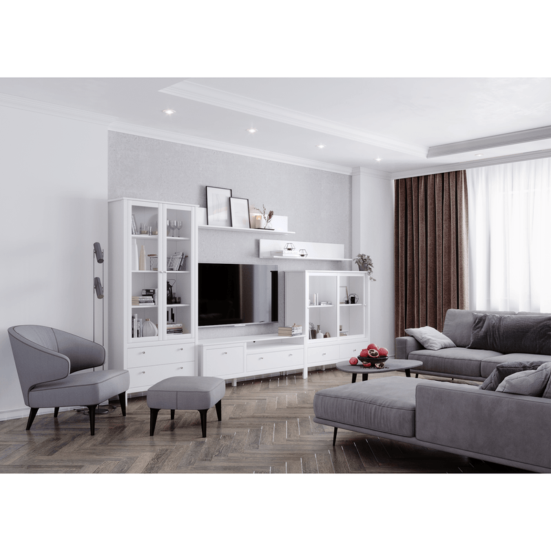 Casa si Gradina - Mobilier - Biblioteci si rafturi - Etajere - Raft 160, alb, OLJE - Infinity.ro
