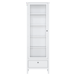 Casa si Gradina - Mobilier - Comode si corpuri - Corpuri bucatarie - Vitrina 1W1S, alb, OLJE - Infinity.ro