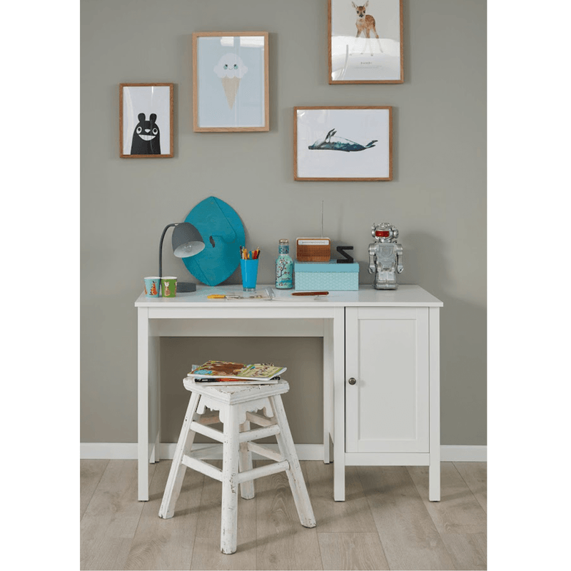 Casa si Gradina - Mobilier - Mese si birouri - Birouri - Masa PC 1D/1155, alba, OLJE - Infinity.ro
