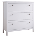 Casa si Gradina - Mobilier - Dulapuri si sifoniere - Dulapuri - Comoda 3S, alb, OLJE - Infinity.ro