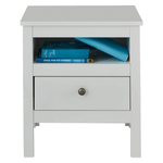 Casa si Gradina - Mobilier - Comode si corpuri - Noptiere - Noptiera 1S, alba, OLJE - Infinity.ro