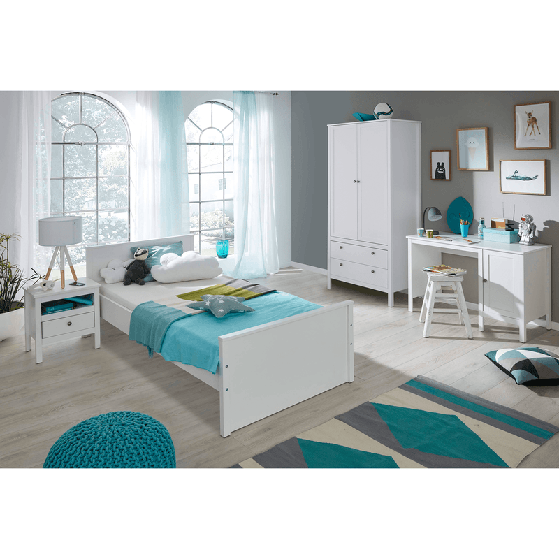 Casa si Gradina - Mobilier - Comode si corpuri - Noptiere - Noptiera 1S, alba, OLJE - Infinity.ro