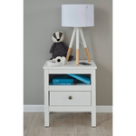 Casa si Gradina - Mobilier - Comode si corpuri - Noptiere - Noptiera 1S, alba, OLJE - Infinity.ro
