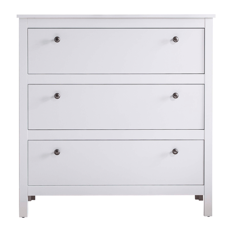 Casa si Gradina - Mobilier - Dulapuri si sifoniere - Dulapuri - Comoda 3S, alb, OLJE - Infinity.ro