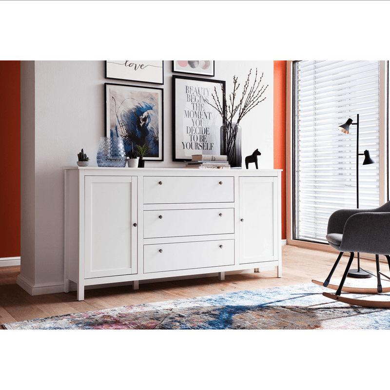Casa si Gradina - Mobilier - Dulapuri si sifoniere - Dulapuri - Comoda 2D3S, alb, OLJE - Infinity.ro