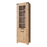 Casa si Gradina - Mobilier - Comode si corpuri - Corpuri bucatarie - Vitrina 1D1W, stejar wotan, MORATIZ - Infinity.ro