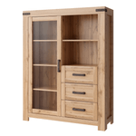 Casa si Gradina - Mobilier - Comode si corpuri - Corpuri bucatarie - Vitrina 1W3S, stejar wotan, MORATIZ - Infinity.ro