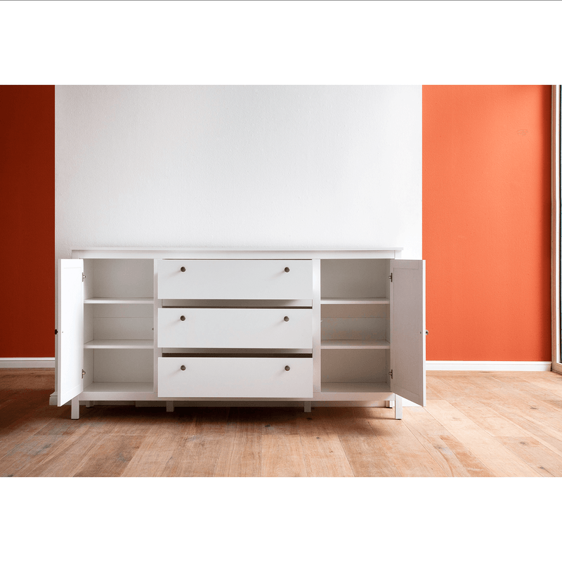 Casa si Gradina - Mobilier - Dulapuri si sifoniere - Dulapuri - Comoda 2D3S, alb, OLJE - Infinity.ro