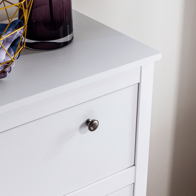 Casa si Gradina - Mobilier - Dulapuri si sifoniere - Dulapuri - Comoda 3S, alb, OLJE - Infinity.ro