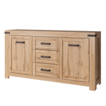 Casa si Gradina - Mobilier - Comode si corpuri - Comode - Comoda 2D3S, stejar wotan, MORATIZ - Infinity.ro