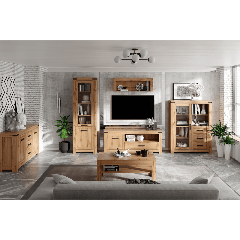 Casa si Gradina - Mobilier - Mese si birouri - Masute de cafea - Masa cafea 110, stejar wotan, MORATIZ - Infinity.ro