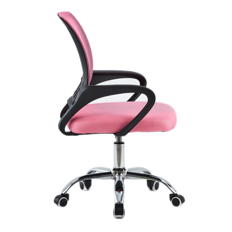 Casa si Gradina - Mobilier - Scaune si fotolii - Scaune - Scaun de birou, roz/ negru, DEX 4 NEW - Infinity.ro