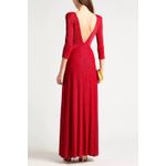 Fashion, accesorii si bijuterii - Femei - Imbracaminte femei - Rochii femei - Rochie maxi dama Liu Jo cu efect glitter JF3041J1923 - Infinity.ro