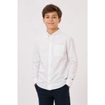 Fashion, accesorii si bijuterii - Copii - Imbracaminte copii - Bluze si camasi copii - Camasa baieti Tommy Hilfiger KB0KB09550T 16 ani Alb 170 CM - Infinity.ro