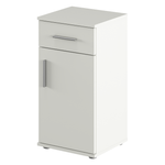 Casa si Gradina - Mobilier - Mobilier baie - Comode baie - Dulap inferior, alb mat, LESSY NEW 03 - Infinity.ro