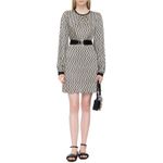Fashion, accesorii si bijuterii - Femei - Imbracaminte femei - Rochii femei - Rochie dama mini Liu Jo cu cordon in talie CF3233TS531 - Infinity.ro
