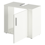Casa si Gradina - Mobilier - Mobilier baie - Comode baie - Dulap sub chiuveta, alb mat, LESSY NEW 02 - Infinity.ro