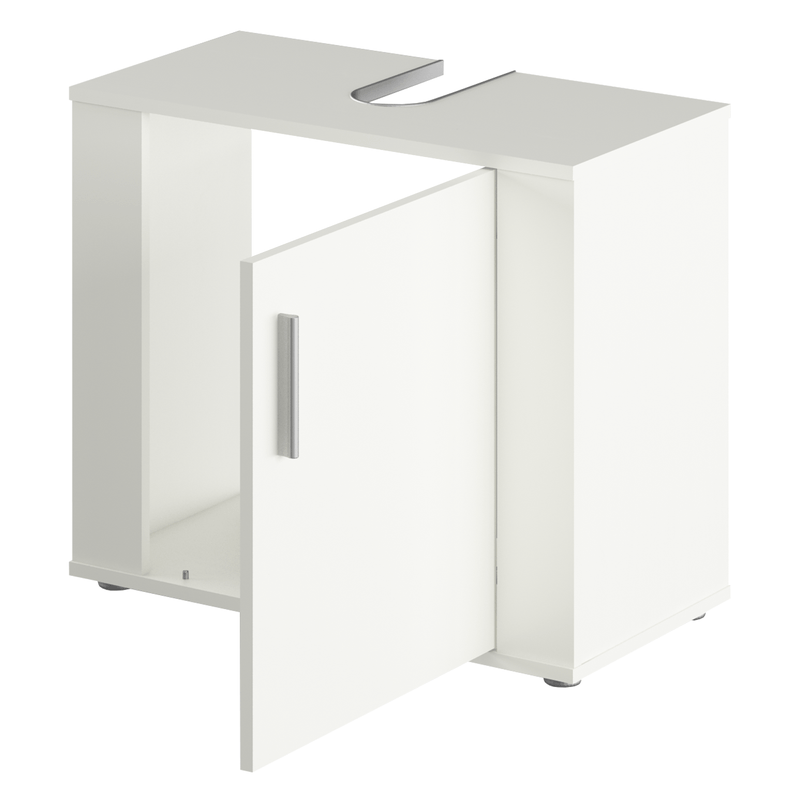 Casa si Gradina - Mobilier - Mobilier baie - Comode baie - Dulap sub chiuveta, alb mat, LESSY NEW 02 - Infinity.ro