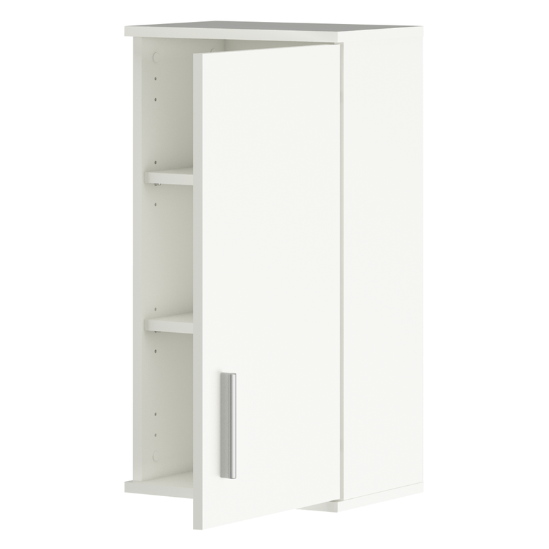 Casa si Gradina - Mobilier - Mobilier baie - Comode baie - Dulap suspendat, alb mat LESSY NEW 04 - Infinity.ro