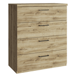 Casa si Gradina - Mobilier - Comode si corpuri - Comode - Comoda 4S, stejar navarra, DORSI - Infinity.ro