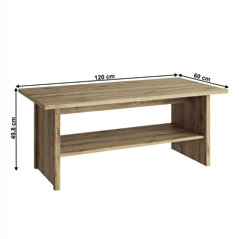 Casa si Gradina - Mobilier - Mese si birouri - Masute de cafea - Masuta de cafea 120, stejar navarra, DORSI - Infinity.ro