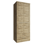 Casa si Gradina - Mobilier - Dulapuri si sifoniere - Dulapuri - Dulap 2D2S, stejar navarra, DORSI - Infinity.ro