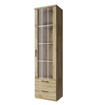 Casa si Gradina - Mobilier - Comode si corpuri - Corpuri bucatarie - Vitrina 1W2S, stejar navarra, DORSI - Infinity.ro