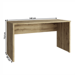 Casa si Gradina - Mobilier - Mese si birouri - Birouri - Masa PC 140, stejar navarra, DORSI - Infinity.ro