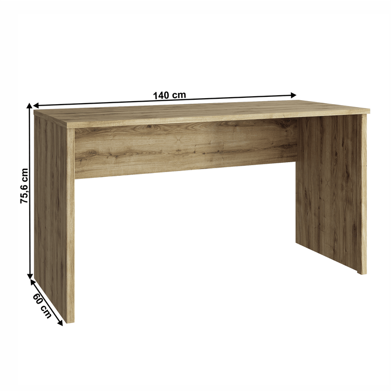 Casa si Gradina - Mobilier - Mese si birouri - Birouri - Masa PC 140, stejar navarra, DORSI - Infinity.ro