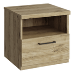 Casa si Gradina - Mobilier - Comode si corpuri - Noptiere - Noptiera 1S, stejar navarra, DORSI - Infinity.ro