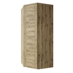 Casa si Gradina - Mobilier - Dulapuri si sifoniere - Dulapuri - Dulap de colt 1D, stejar navarra, DORSI - Infinity.ro