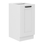 Casa si Gradina - Mobilier - Seturi de mobilier - Seturi bucatarie - Dulap inferior, alb, LULA 40D 1F BB - Infinity.ro