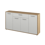 Casa si Gradina - Mobilier - Dulapuri si sifoniere - Dulapuri - Comoda, culoare stejar sonoma / alba, LUNIA - Infinity.ro