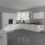 Casa si Gradina - Mobilier - Seturi de mobilier - Seturi bucatarie - Dulap inferior, alb, LULA 40D 1F BB - Infinity.ro