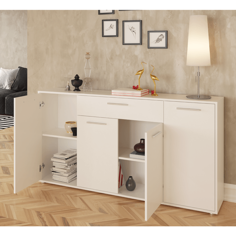 Casa si Gradina - Mobilier - Dulapuri si sifoniere - Dulapuri - Comoda, alba, LUNIA - Infinity.ro