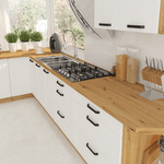 Casa si Gradina - Mobilier - Seturi de mobilier - Seturi bucatarie - Dulap superior, alb/stejar artizan, LULA 30 G-72 1F - Infinity.ro