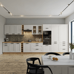 Casa si Gradina - Mobilier - Seturi de mobilier - Seturi bucatarie - Dulap superior, alb/stejar artizan, LULA 45 G-72 1F - Infinity.ro