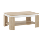 Casa si Gradina - Mobilier - Mese si birouri - Masute de cafea - Masuta de cafea, stejar sonoma/alba, PIANI - Infinity.ro