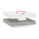 Casa si Gradina - Mobilier - Mese si birouri - Masute de cafea - Masuta de cafea, culoare alba / beton, MANDY - Infinity.ro